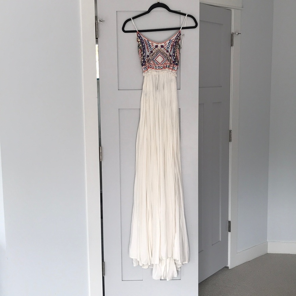 South Moon Under Low Back Dress - Off White